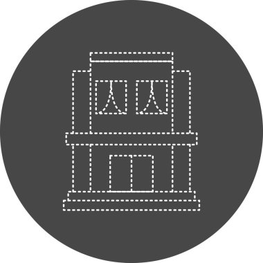 hotel vektör çizim