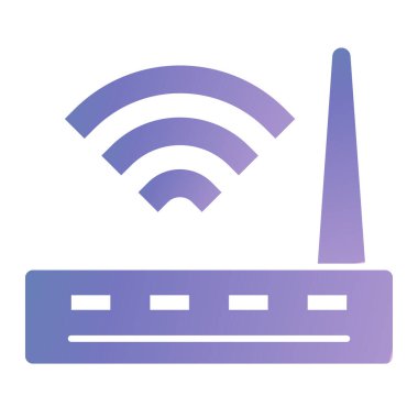 Wi-fi yönlendirici. Basit resimleme