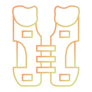 Modern b 'nin vektör illüstrasyonu eksik simgesi