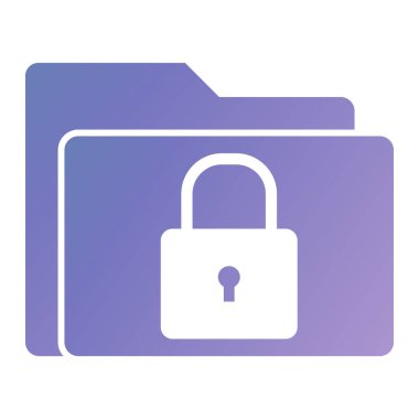 Kilit simgesi. düz dizayn biçimi 10