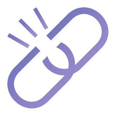 Ataç simgesi. Web için kıyafet vektör sembolünün özet çizimi