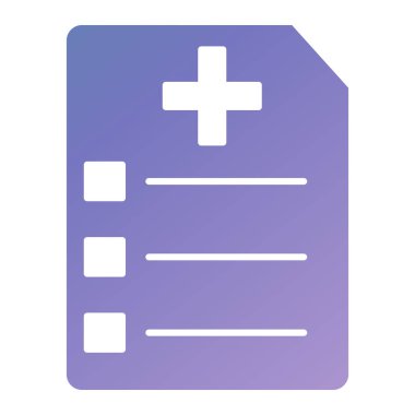 Tıbbi rapor. Basit tasarım