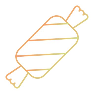 Dondurma ikonu. vektör illüstrasyonu