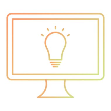 seo modern simgesinin vektör illüstrasyonu