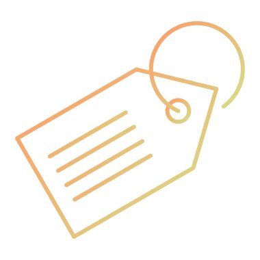 Fiyat etiketi vektör illüstrasyonu