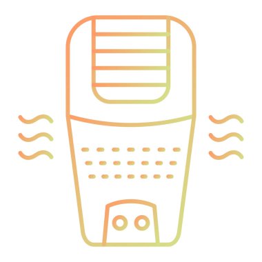 vector illustration of a cartoon technology