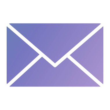 zarf simgesi vektör illüstrasyonu