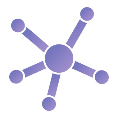 ağ bağlantı vektörü simgesi