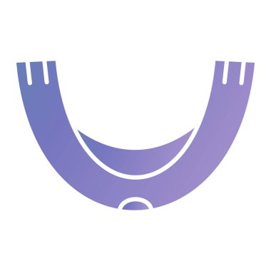 Çizgi film simgesinin vektör çizimi