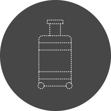 vector illustration of Luggage