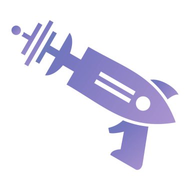 roket ikonu vektör illüstrasyonu