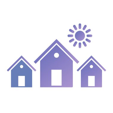 ev vektörü illüstrasyonu