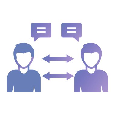 insanlar simge vektör illüstrasyonu