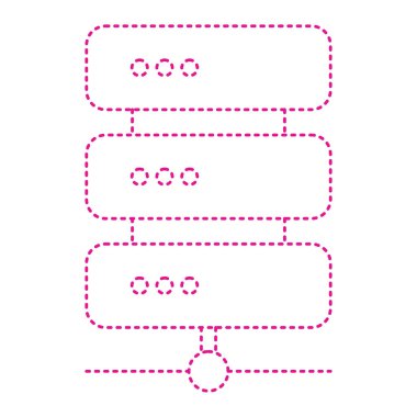 data base, vector illustration
