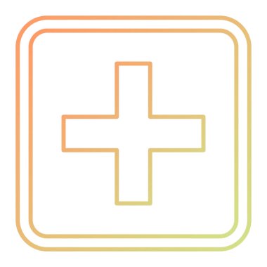 Moda biçimi izole edilmiş arkaplanda çapraz simge