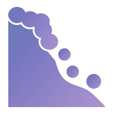 water drop icon. simple illustration of cleaning brush vector icons for web