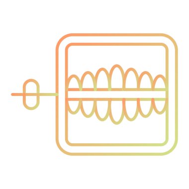 Yumurta simgesi vektör illüstrasyonu