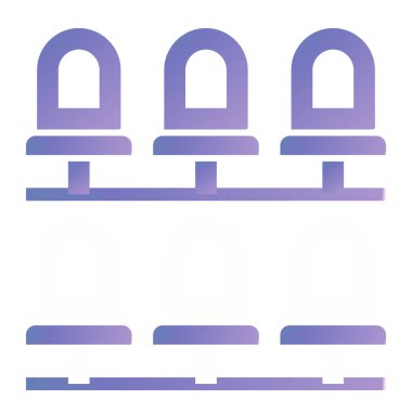 chairs web icon simple illustration