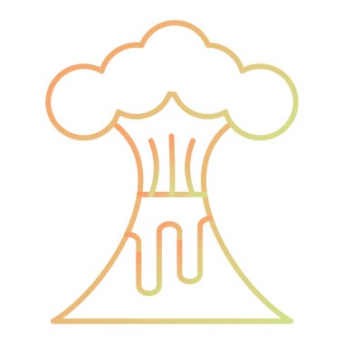 Şef şapka ikonu. Web için pasta vektör simgelerinin özet çizimi