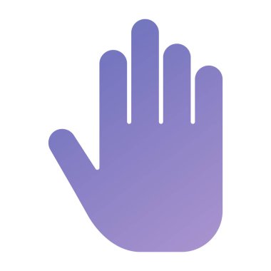 el simgesi vektör illüstrasyonu