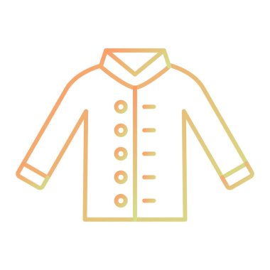 Ceket simge vektör çizim