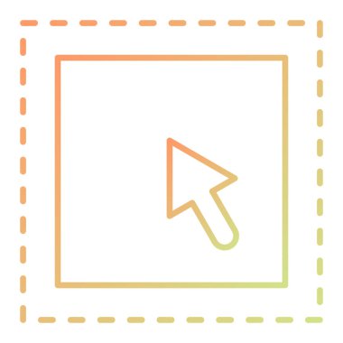 imleç simgesi vektör illüstrasyonu