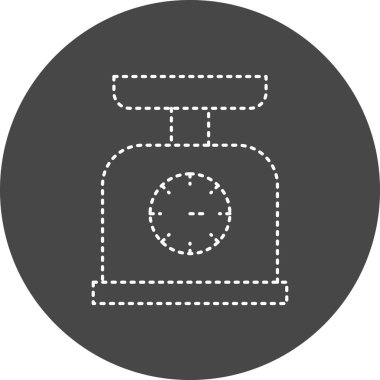 scales. web icon simple design. Weight Scale