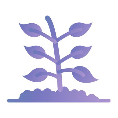 Ağaç. Web simgesi basit illüstrasyon