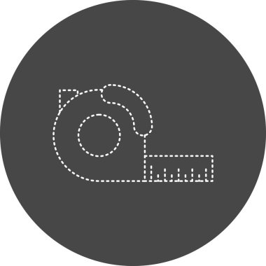 mezura simgesi. Web tasarımı