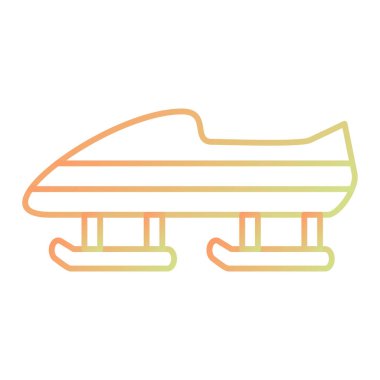 kar mobil simgesi, vektör illüstrasyonu basit tasarım