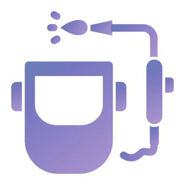 Su. Web simgesi basit illüstrasyon