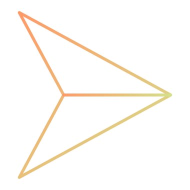 uçak ikonu vektör illüstrasyonu