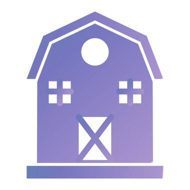 Ev. Web simgesi basit illüstrasyon