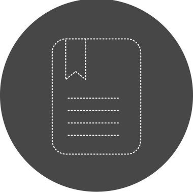 Kitap. Web simgesi basit illüstrasyon