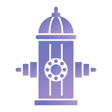 water hydrant icon. outline illustration of gas burner vector icons for web