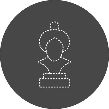 Modern b 'nin vektör illüstrasyonu eksik simgesi