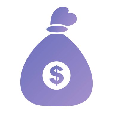 para çantası simgesi vektör illüstrasyon tasarımı