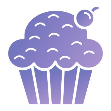 Tatlım. Web simgesi vektör illüstrasyonu