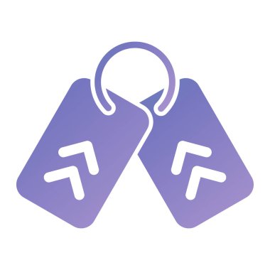 Alışveriş poşeti ikon vektörü. İnce çizgi işareti. izole edilmiş sınır sembolü çizimi