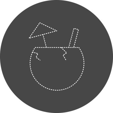 Hindistan cevizi vektör çizim