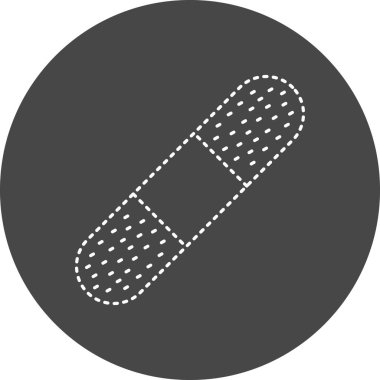 bandaj simgesi vektör illüstrasyonu