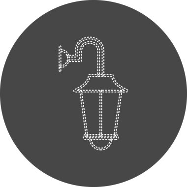 Lamba simgesinin vektör illüstrasyonu 