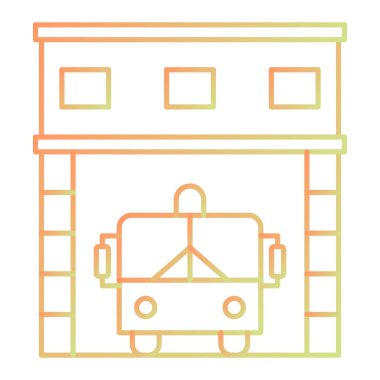Construction web icon simple illustration