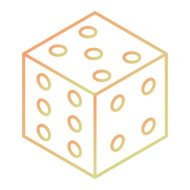 zar simgesi vektör illüstrasyonu