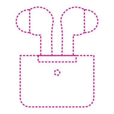 baby shower icon. outline illustration of newborn rabbit vector icons for web