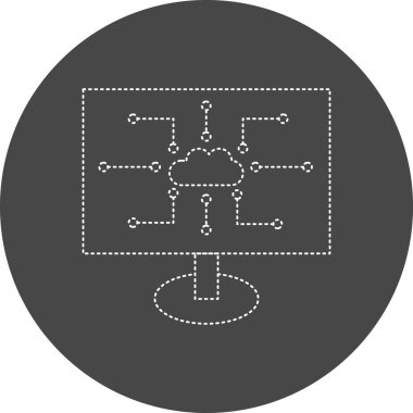 vector illustration of Computing icon