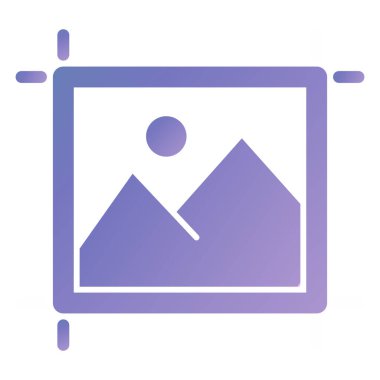 fotoğraf galerisi simgesi, vektör illüstrasyonu