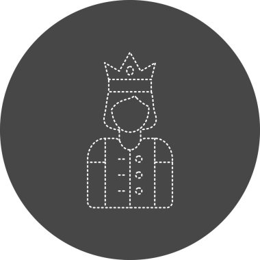 Prenses vektör çizim 