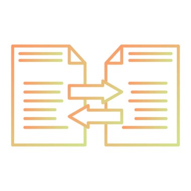 document icon vector isolated on white background, checklist transparent sign