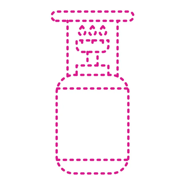 Flasche Isoliert Symbol Vektor Illustration Design — Stockvektor